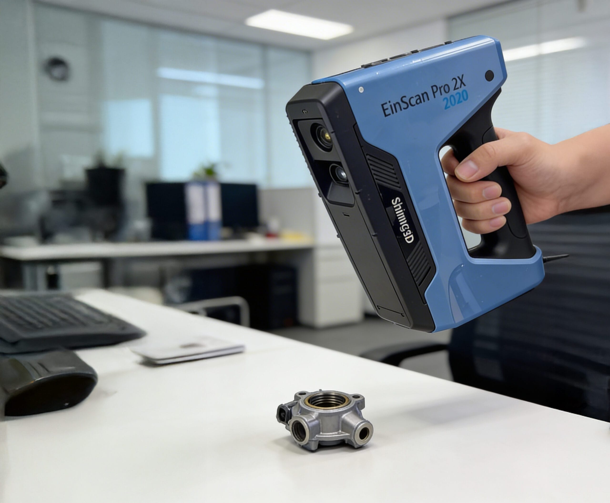 Skanowanie 3D małych części – jak uzyskać mikrometryczną dokładność pomiarów?