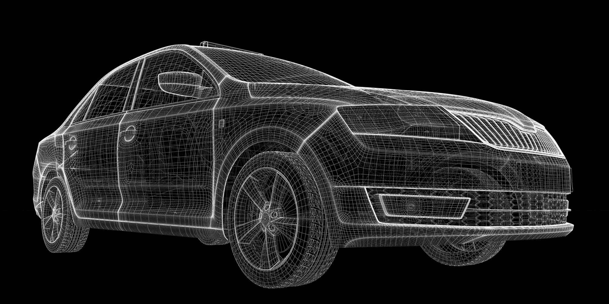 Skanowanie 3D – ile trwa skanowanie samochodu lub części technicznej?